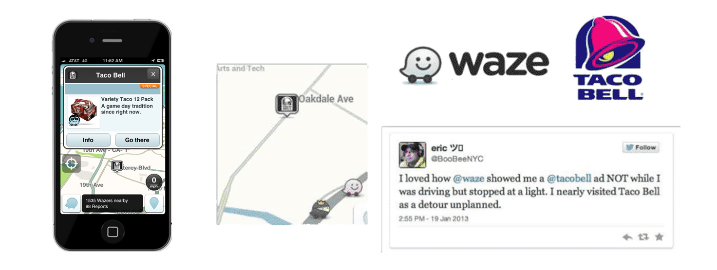 Waze & Taco Bell