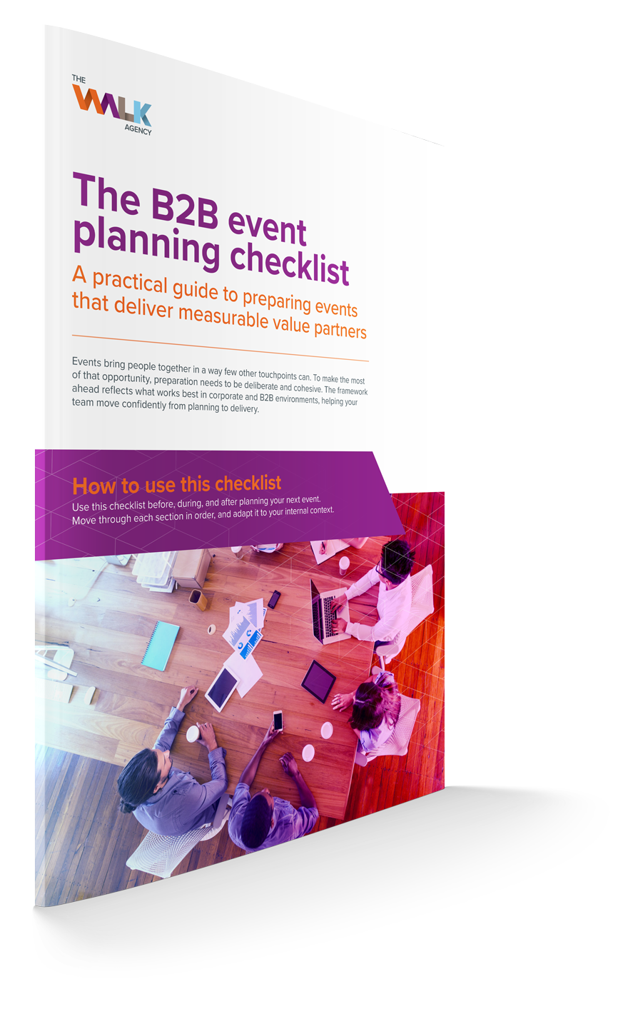 B2B event planning checklist
