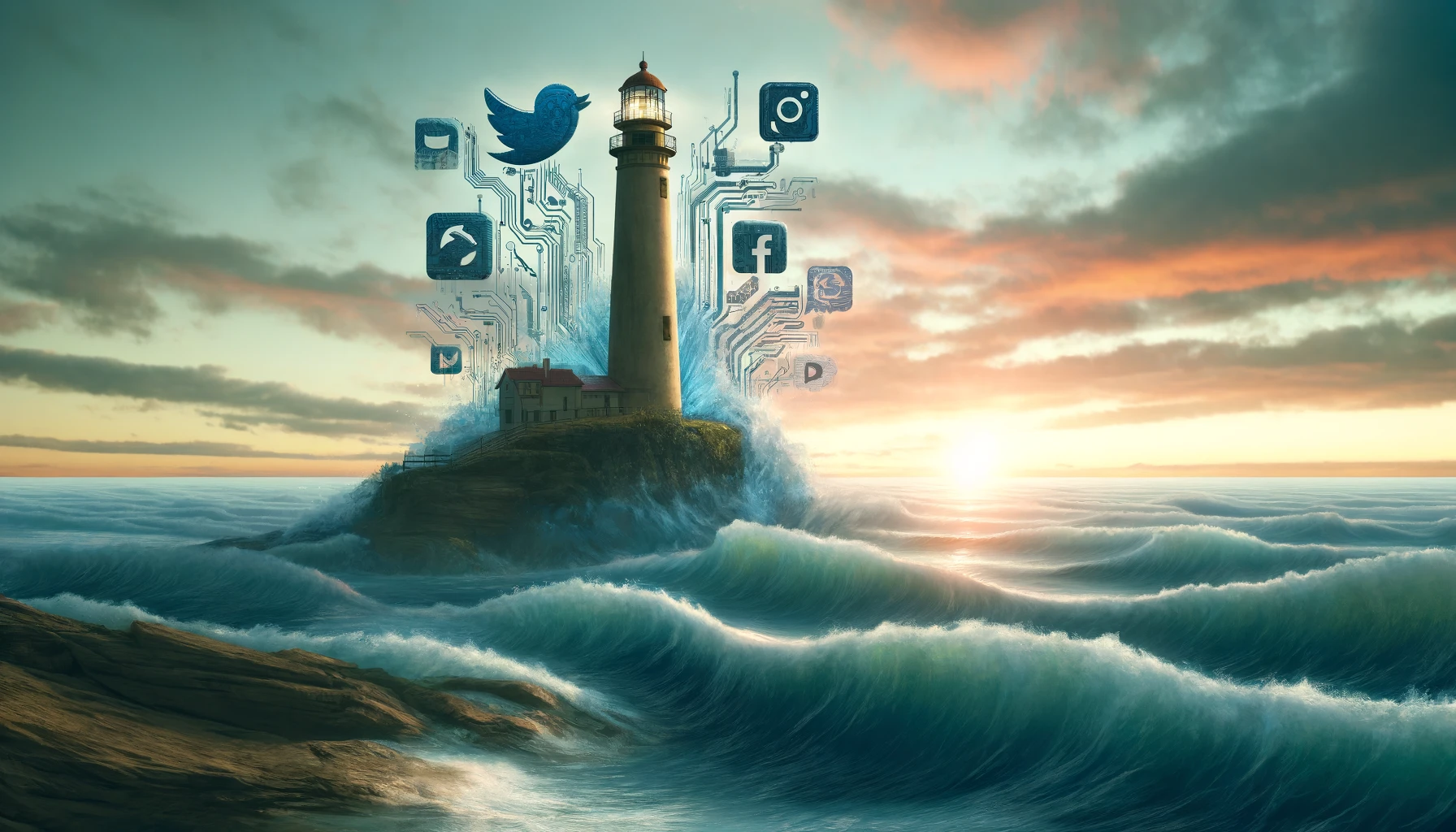 A clear beacon in the digital ocean