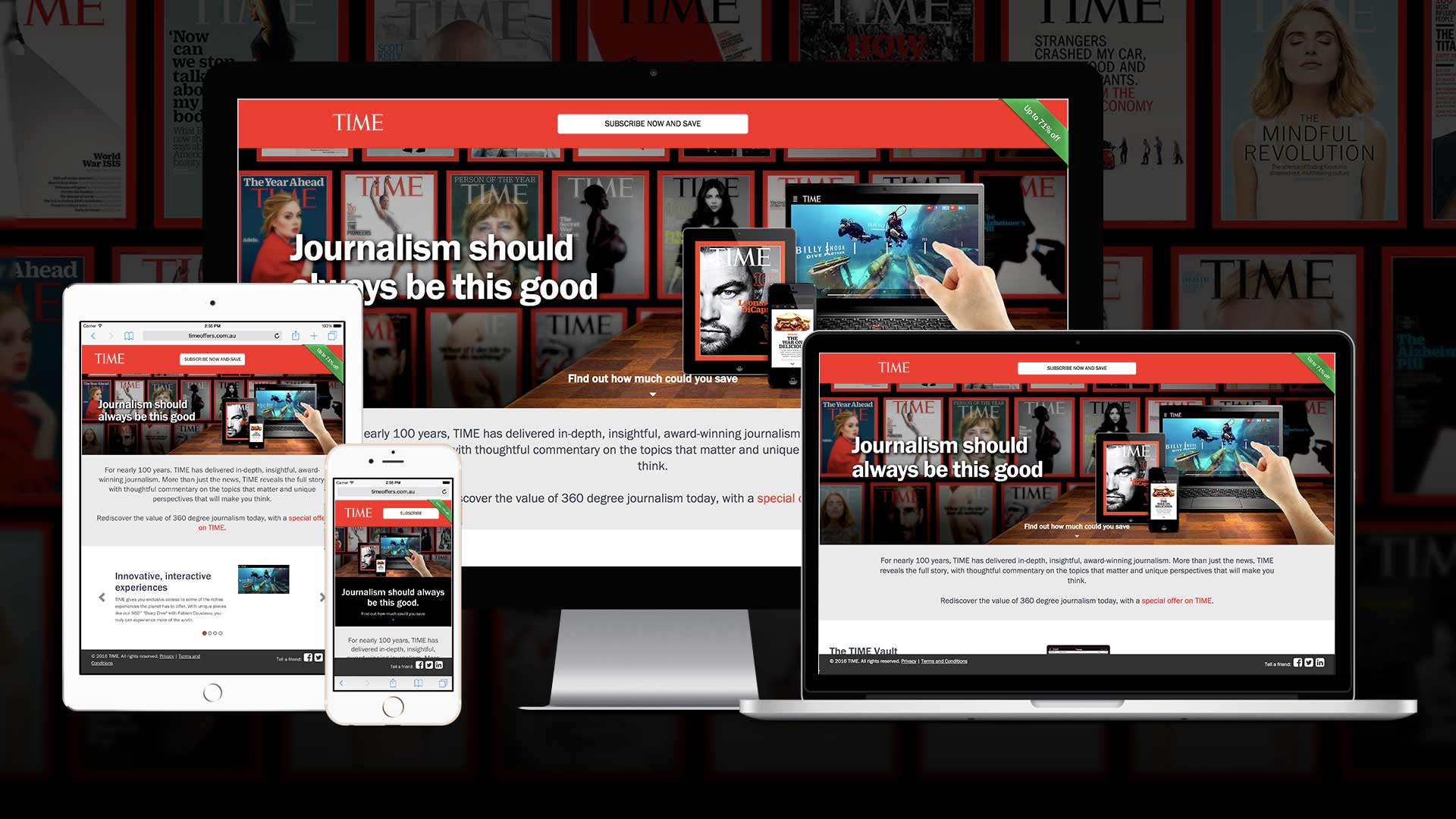 TIME Magazine - Our Work - The Walk - Integrated Marketing